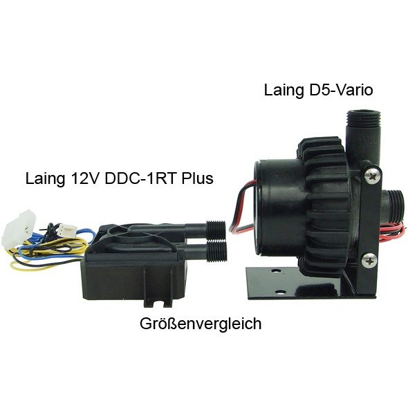 12V Laing DDC-1RT Pro Pump (10w) with 2x G1/4-Outer Thread