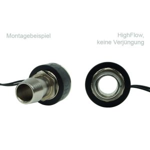1/4 BSPP Inline Male/Female Temperature Sensor
