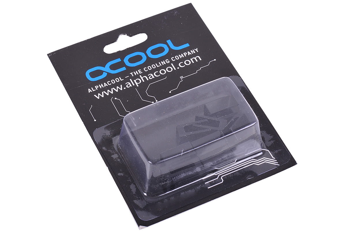 Alphacool GPU Heatsinks RAM Alu 7x7mm - Black 10 Pack.