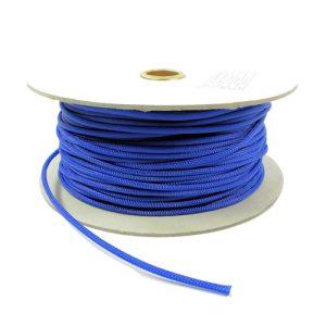 4mm Cable Modders U-HD Braid Sleeving - UV Blue, 1m