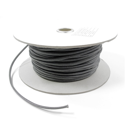 2.5mm Cable Modders U-HD Braid Sleeving – Carbon Fiber, 1m