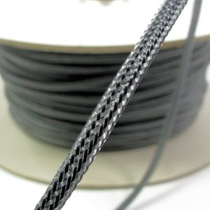 4mm Cable Modders U-HD Braid Sleeving - Carbon Fiber, 1m : image 2