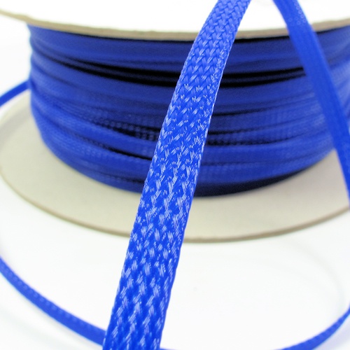 10mm Cable Modders U-HD Braid Sleeving - UV Blue, 1m : image 2