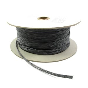 8mm Cable Modders U-HD Braid Sleeving - Carbon Fiber, 1m : image 1