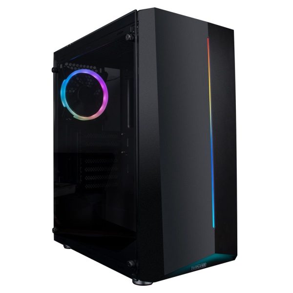 1St Player Rainbow R6-A Mid Tower with 4 Fans