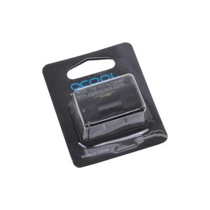 Alphacool One Way Valve G1/4 Male to G1/4 Male - Deep Black