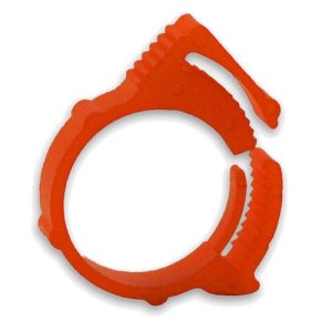 PrimoChill UV Orange PVC Hose Clip 3/4 OD : image 1