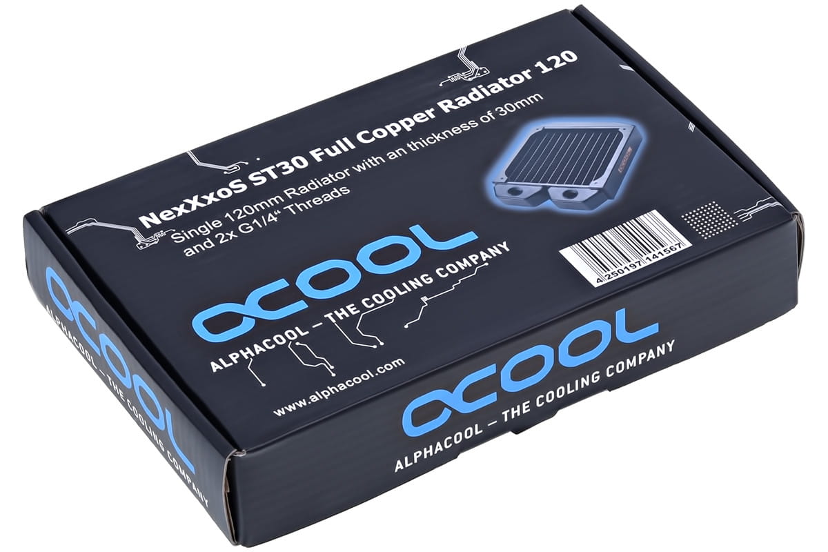 Alphacool NexXxoS ST30 Full Copper 120mm Radiator