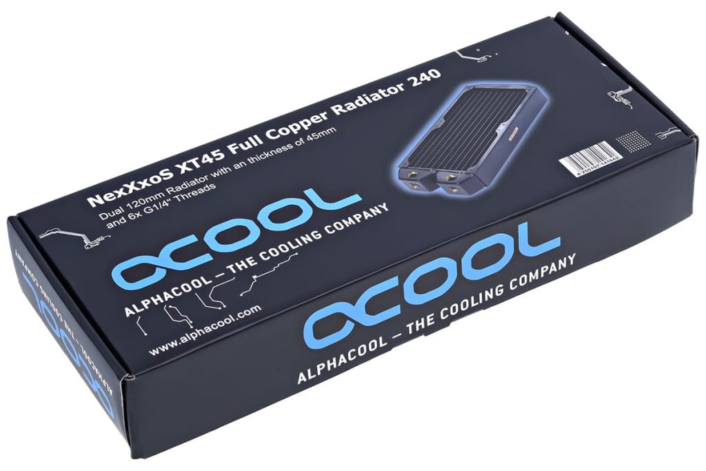 Alphacool NexXxoS XT45 Full Copper 240mm Radiator : image 5