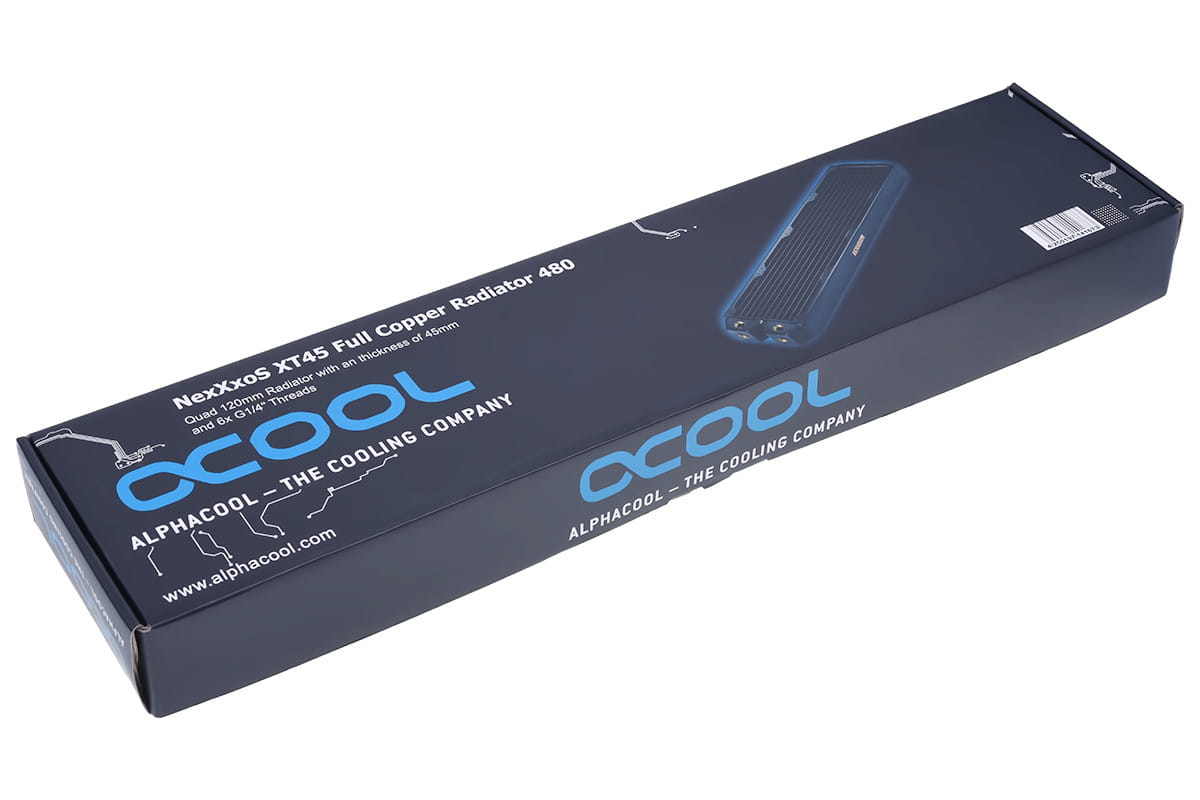 Alphacool NexXxoS XT45 Full Copper 480mm Radiator