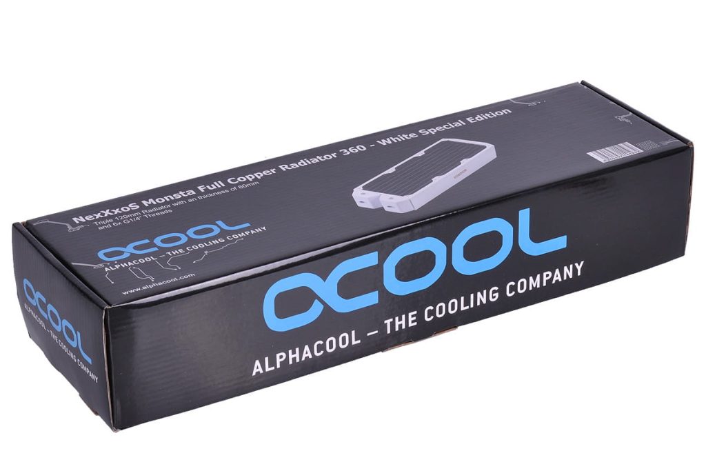 Alphacool NexXxoS Monsta 360mm Radiator - White Special Edition : image 5