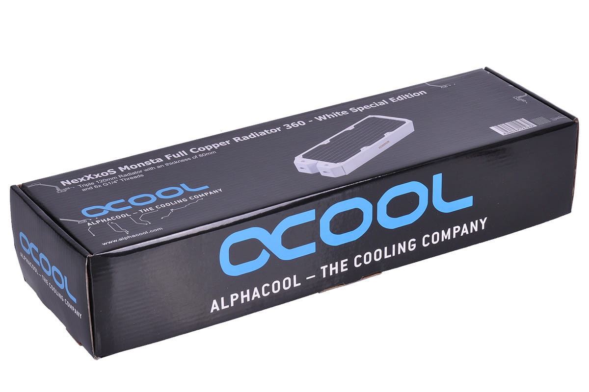 Alphacool NexXxoS Monsta 360mm Radiator - White Special Edition : image 5
