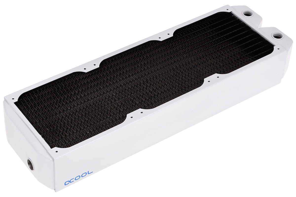 Alphacool NexXxoS UT60 Full Copper 360mm Radiator - White Special Edition