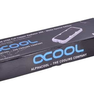 Alphacool NexXxoS UT60 Full Copper 360mm Radiator - White Special Edition