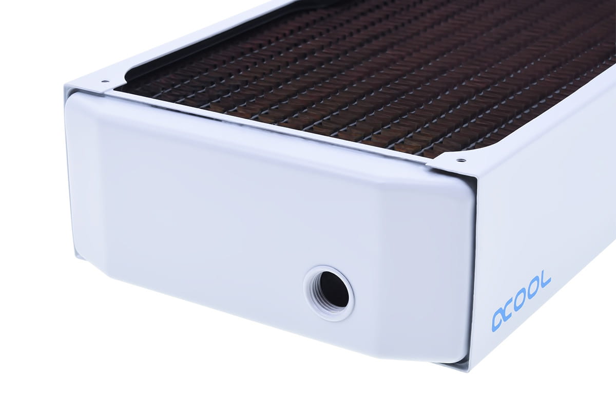 Alphacool NexXxoS UT60 Full Copper 420mm Radiator - White Special Edition : image 4