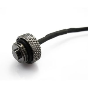 XSPC G1/4 Plug with 10k Sensor (Black Chrome)