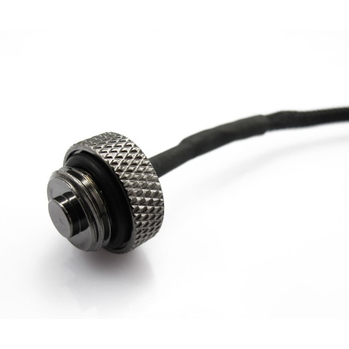 XSPC G1/4 Plug with 10k Sensor (Black Chrome)