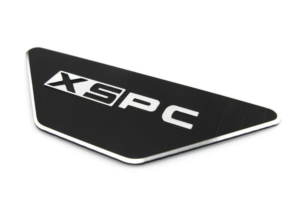 XSPC Bottom Corner Badge (Black)