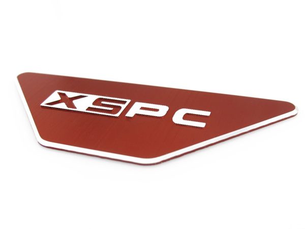 XSPC Bottom Corner Badge (Red)