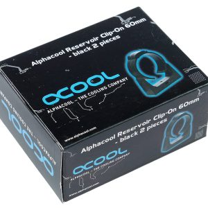 Alphacool Reservoir Clip-On 60mm - Black 2 pieces : image 3