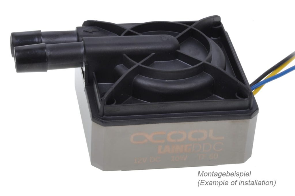 Alphacool Laing DDC metal bottom - Black Nickel : image 4
