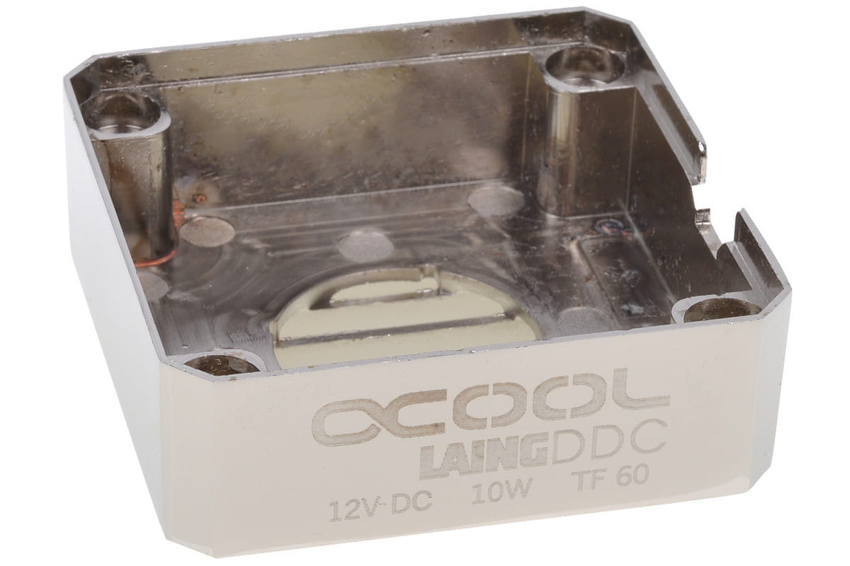 Alphacool Laing DDC metal bottom - Silver Nickel