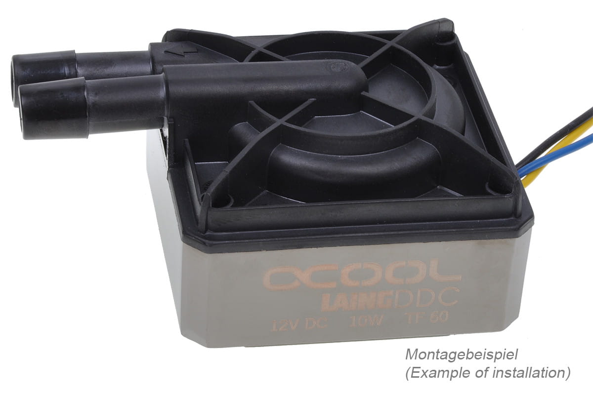 Alphacool Laing DDC metal bottom - Silver Nickel