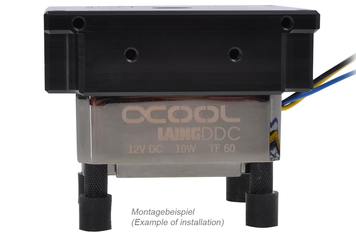 Alphacool Laing DDC metal bottom - Silver Nickel