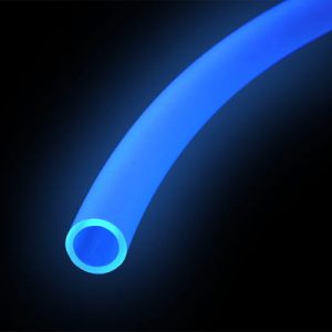 Alphacool tubing AlphaTube HF 13/10 (3/8inchID) - UV Blue transparent 3m Retail Box