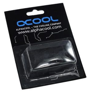 Alphacool 13/10 Compression Fitting 45degree Rotary G1/4 - Deep Black