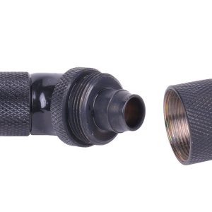 Alphacool 16/10 Compression Fitting 45degree Rotary G1/4 - Deep Black : image 3