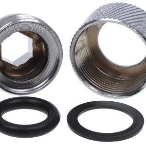 Alphacool HT 13mm HardTube Compression Fitting G1/4 for for rigid tubes - knurled - Chrome : image 3