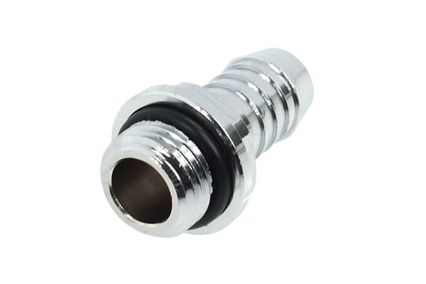 Alphacool 10mm (3/8inch) barbed fitting G1/4 Fatboy - Chrome