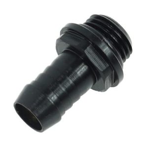 Alphacool 10mm (3/8inch) barbed fitting G1/4 Fatboy - Deep Black