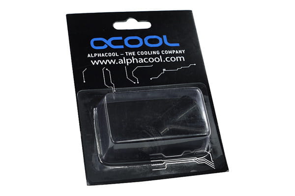Alphacool Y-connector 45degree - G1/4 Rotary - 2x Female- 1x Male - Deep Black