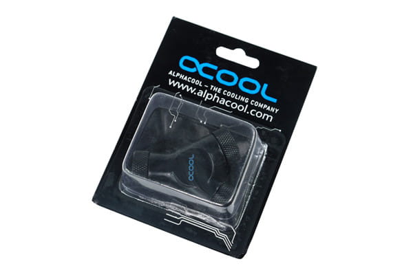 Alphacool Y-connector - G1/4 Rotary - 3x Male - Deep Black : image 4