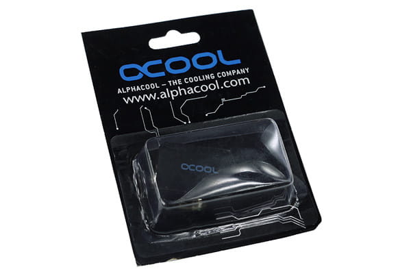 Alphacool T-Piece Tee Connection Terminal G1/4 Male - Deep Black