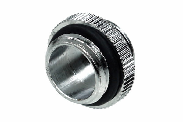 Alphacool 4mm Extender G1/4 Male to G1/4 Male – Chrome