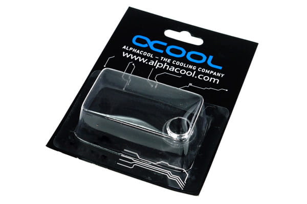 Alphacool 4mm Extender G1/4 Male to G1/4 Male - Chrome