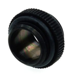 Alphacool Male G1/4 outer thread to Male G1/4 - Deep Black