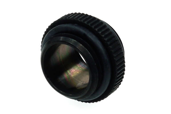Alphacool Male G1/4 outer thread to Male G1/4 –  Deep Black