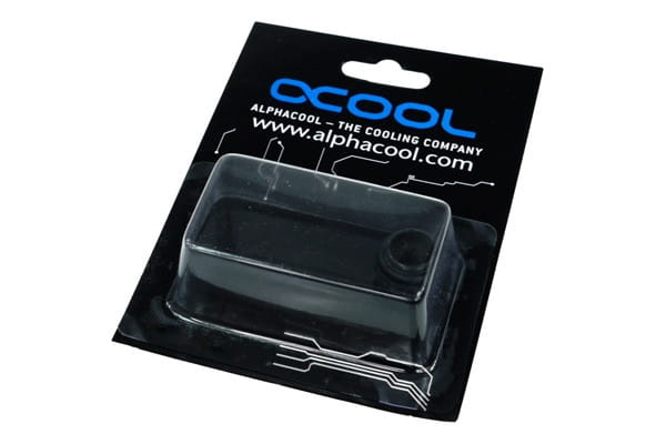 Alphacool Male G1/4 outer thread to Male G1/4 - Deep Black