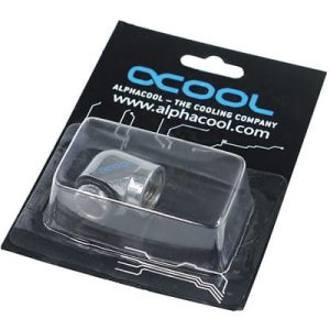 Alphacool L-connector G1/4 Male to G1/4 Female - Chrome