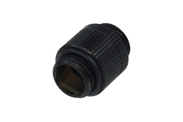 Alphacool 22mm Rotary Extender G1/4 Male to G1/4 Male – Deep Black