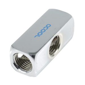 Alphacool 5-way G1/4 Male Connection Terminal - Chrome : image 2