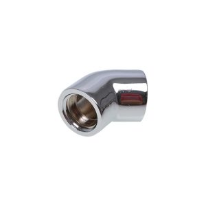 Alphacool L-connector 45degree G1/4 Male to G1/4 Male - Chrome : image 2
