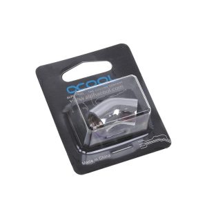 Alphacool L-connector 45degree G1/4 Male to G1/4 Male - Chrome : image 3