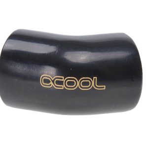 Alphacool L-connector 45 G1/4 inner thread to G1/4 inner thread - deep blackAlphacool L-connector 45degree G1/4 Male to G1/4 Male - Deep Black