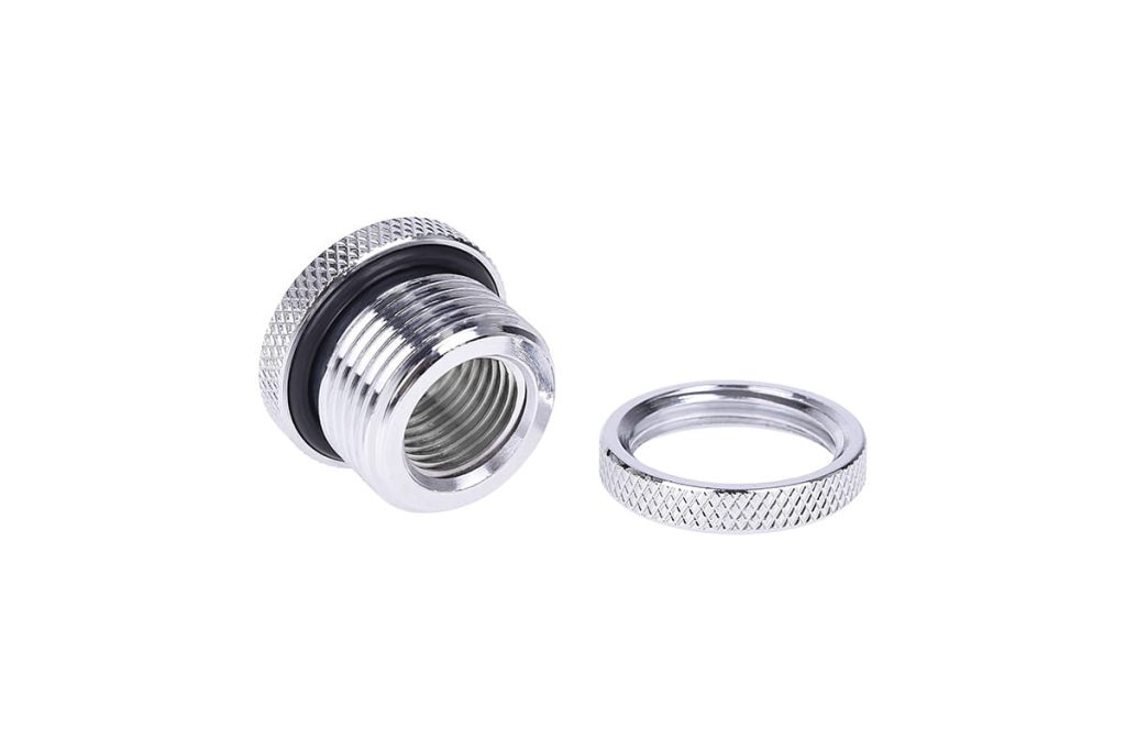 Alphacool HF Bulkhead Connector G1/4 - Chrome