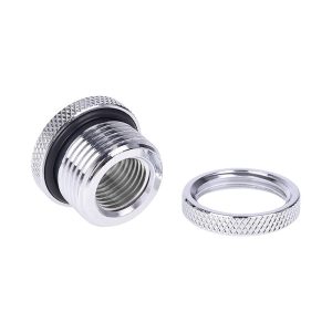 Alphacool HF Bulkhead Connector G1/4 - Chrome